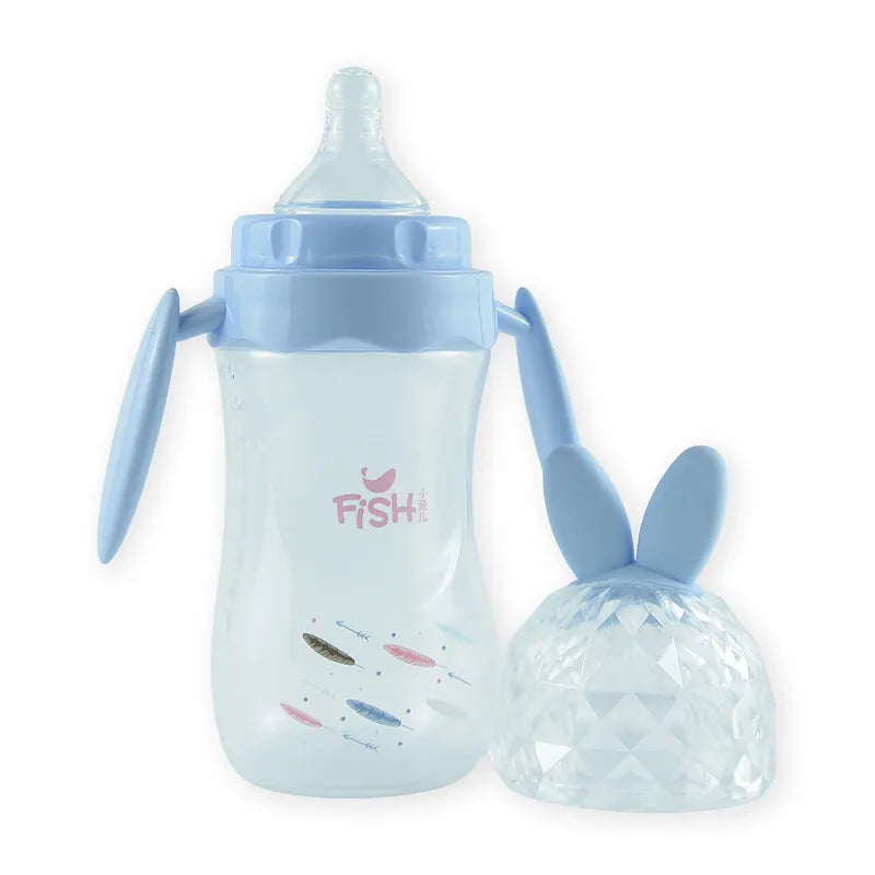 BABY FEEDING BOTTLE ROCKET DESIGN BLUE FISH - image 2