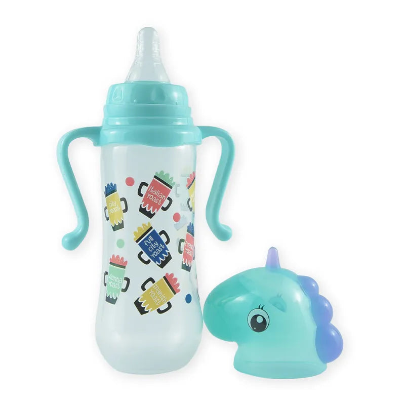 BABY FEEDING BOTTLE UNICORN CYAN FISH - image 4