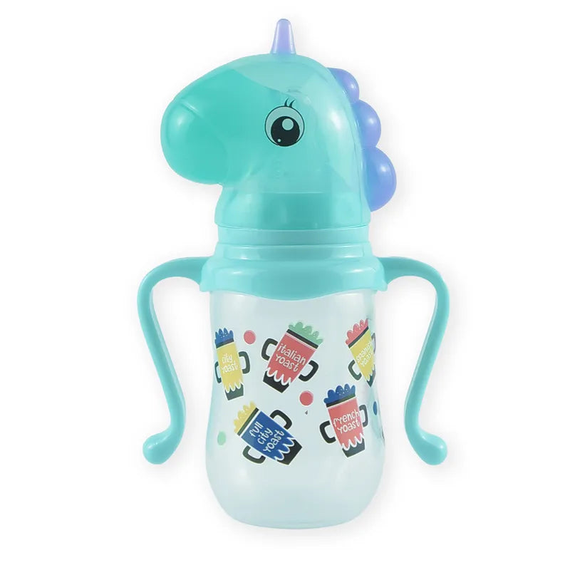 BABY FEEDING BOTTLE UNICORN CYAN FISH - image 3