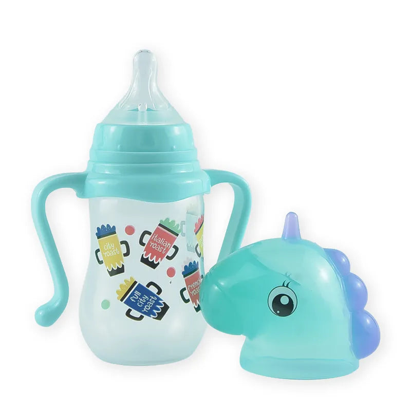 BABY FEEDING BOTTLE UNICORN CYAN FISH - image 2