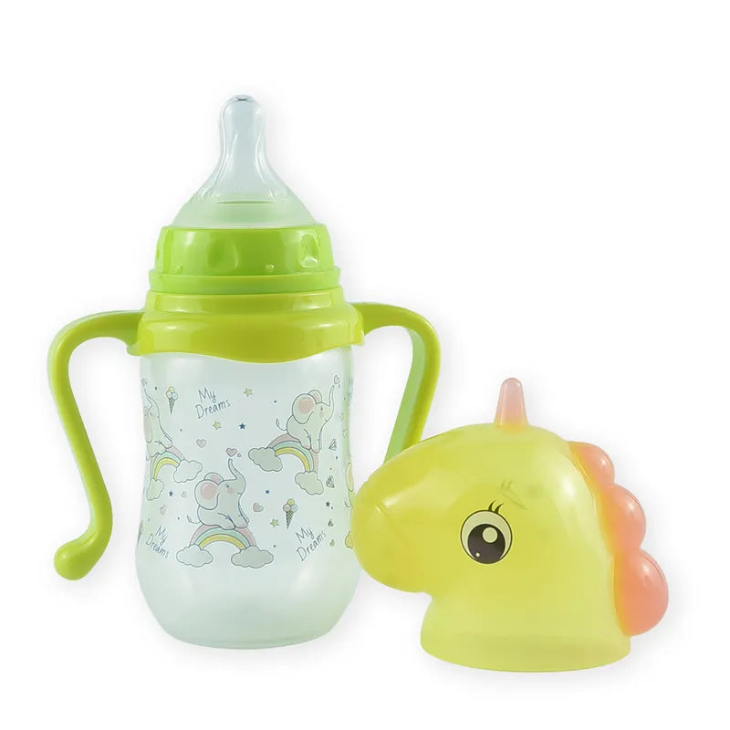 BABY FEEDING BOTTLE UNICORN GREEN FISH - image 4