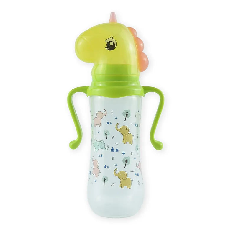 BABY FEEDING BOTTLE UNICORN GREEN FISH - image 3