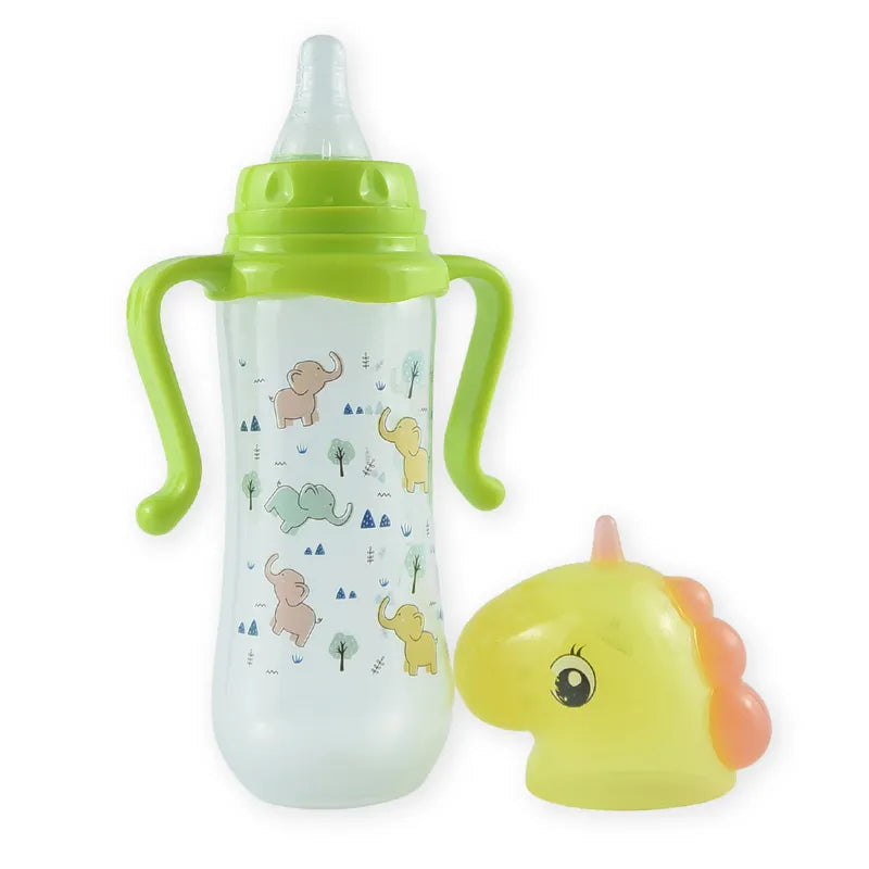 BABY FEEDING BOTTLE UNICORN GREEN FISH - image 2