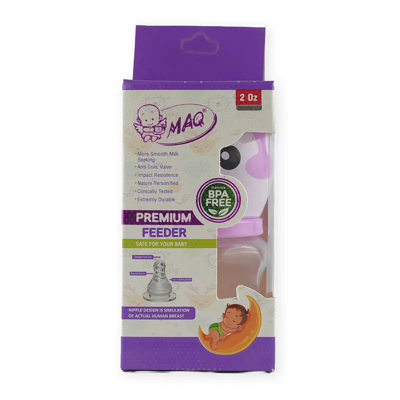 BABY FEEDING BOTTLE WIDE NECK PURPLE MAQ - image 4