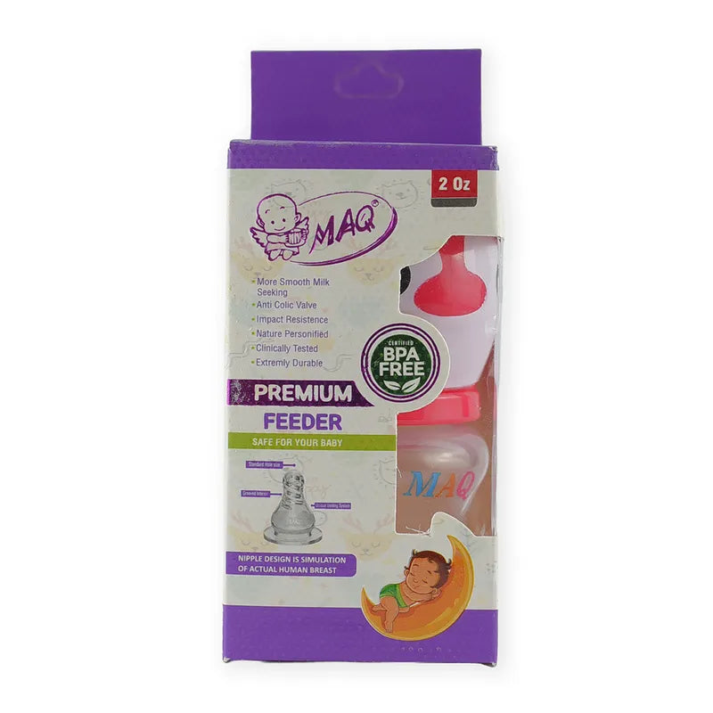BABY FEEDING BOTTLE WIDE NECK RED MAQ - image 4