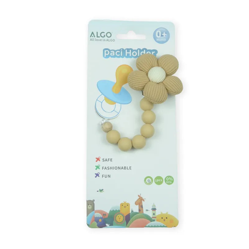 BABY FLOWER CHAIN BROWN