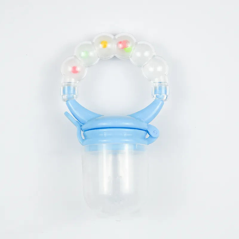 BABY FRUIT PACIFIER RATTLE BLUE - image 2