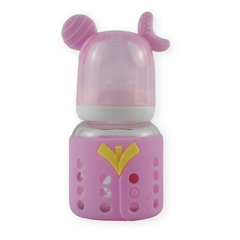 BABY GLASS FEEDER BABY PINK YES