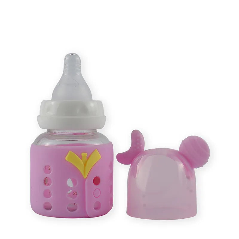 BABY GLASS FEEDER BABY PINK YES - image 2