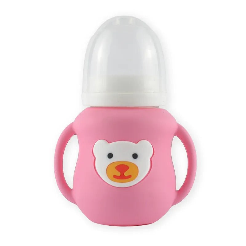 Pink feeding bottle QA color