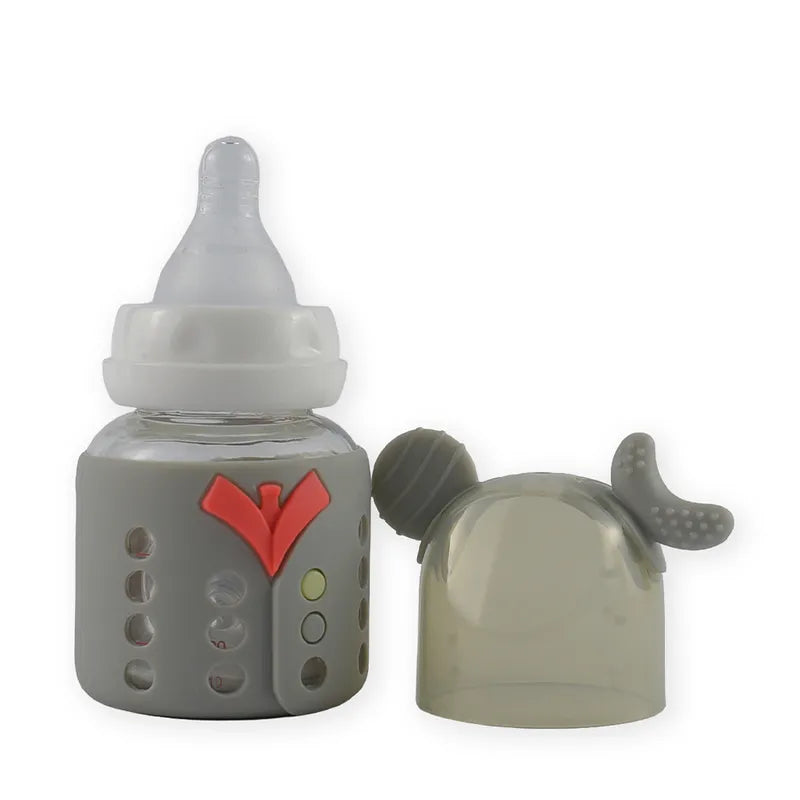 BABY GLASS FEEDER GREY YES - image 2