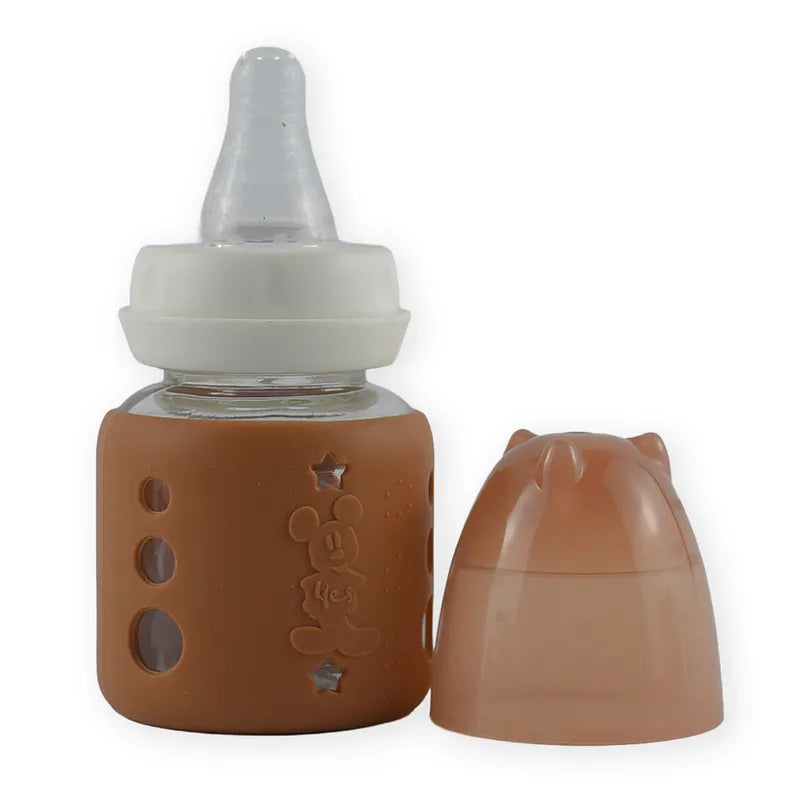 BABY GLASS FEEDER MICKEYMOUSE BROWN YES - image 2
