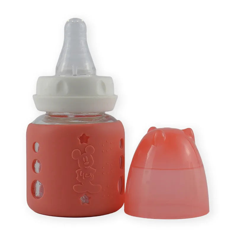 BABY GLASS FEEDER MICKEYMOUSE PINK YES - image 4