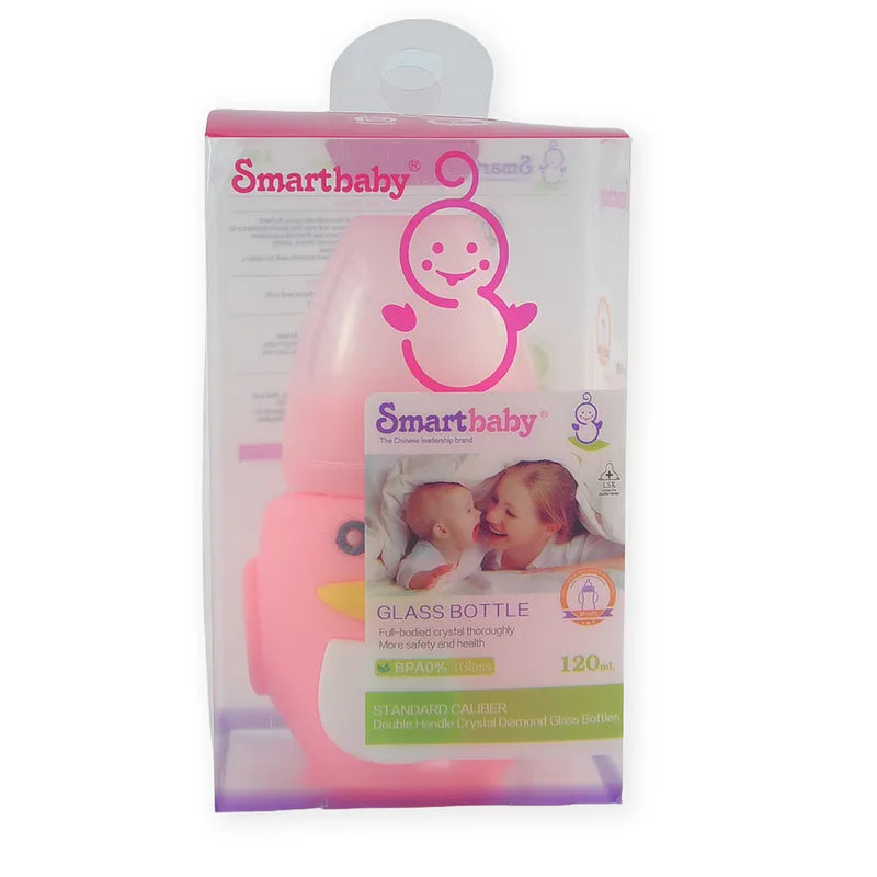 BABY GLASS FEEDER PENGUIN PINK - image 2