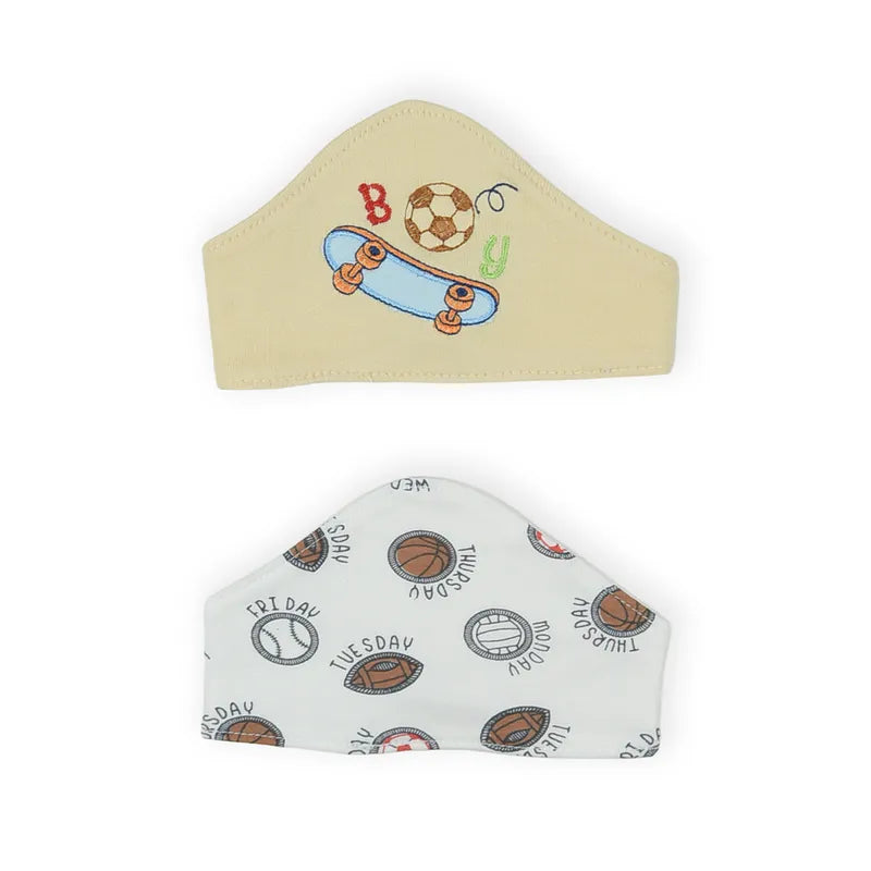 BABY HAIR BAND 2PCS SET BOY YELLOW