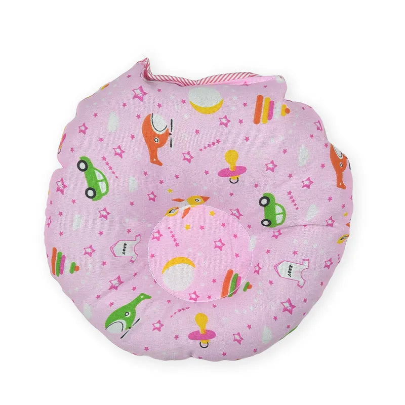 BABY HEAD SHAPER PILLOW CAR PINK