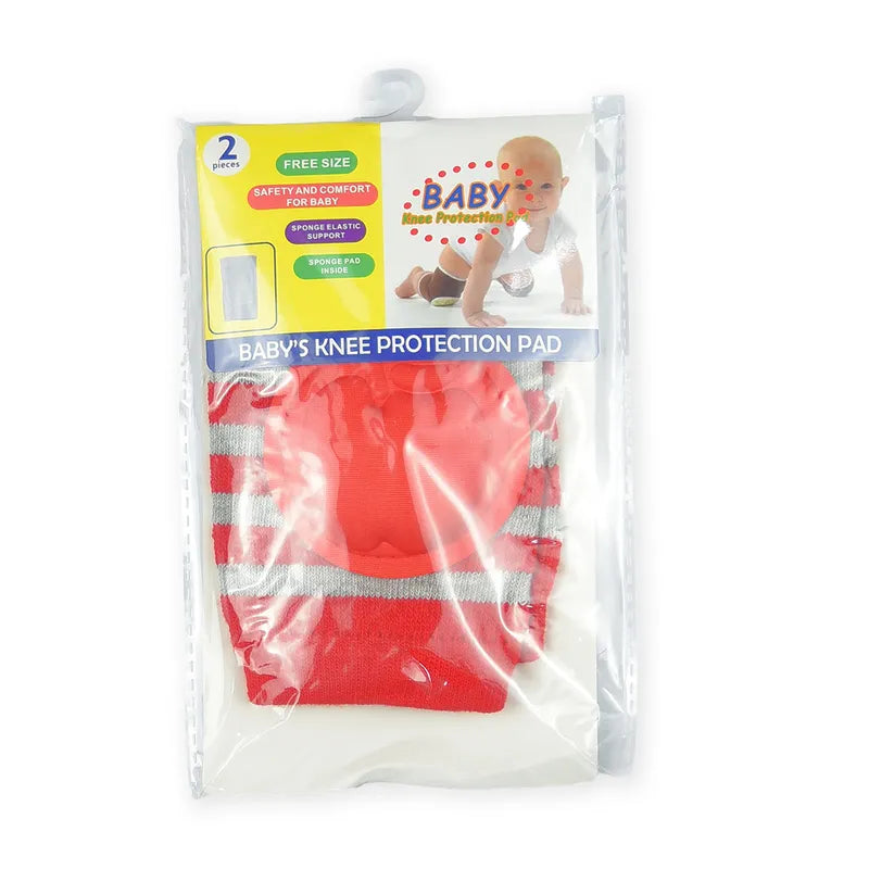 BABY KNEE PAD LINE PRINTED RED - image 2