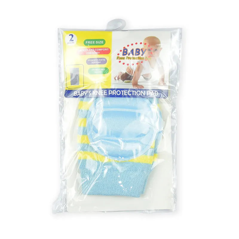 BABY KNEE PAD LINE PRINTED SKY BLUE - image 2