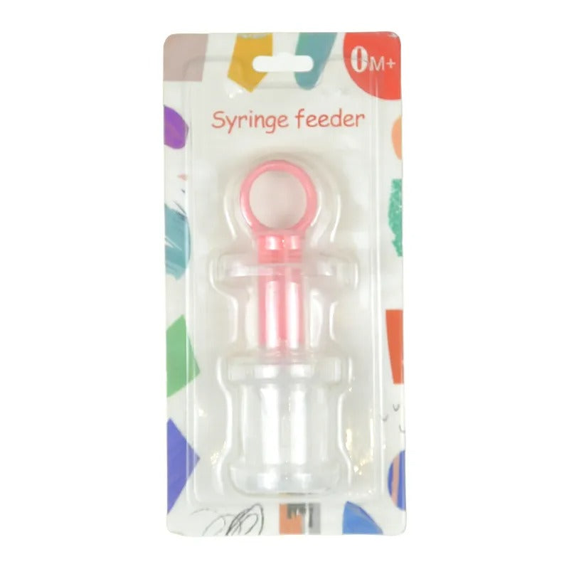 Baby Medicine Feeding Syringe Pink