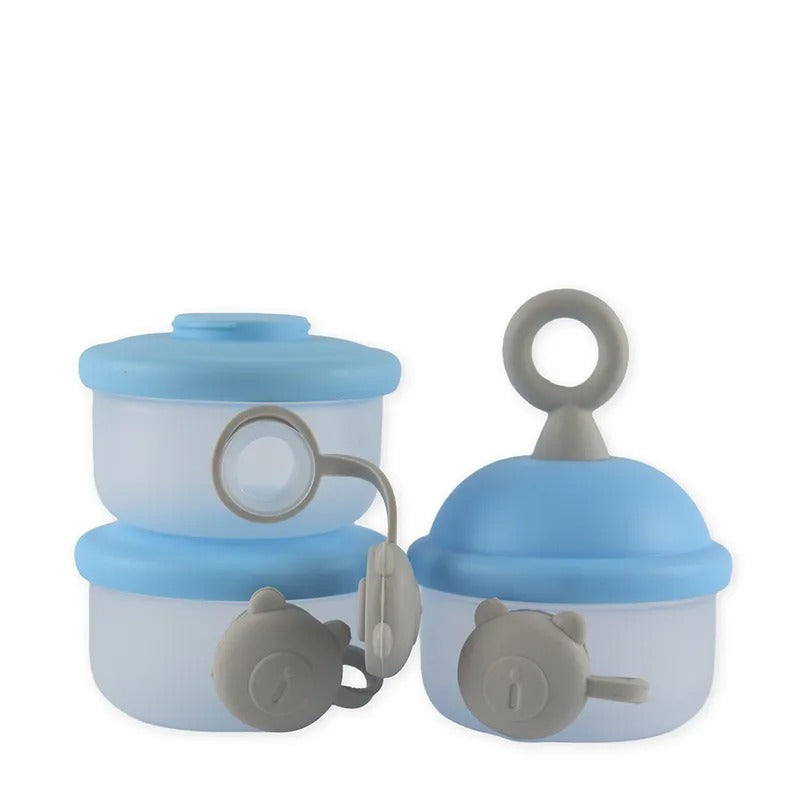 Baby Milk Container 3pcs Blue