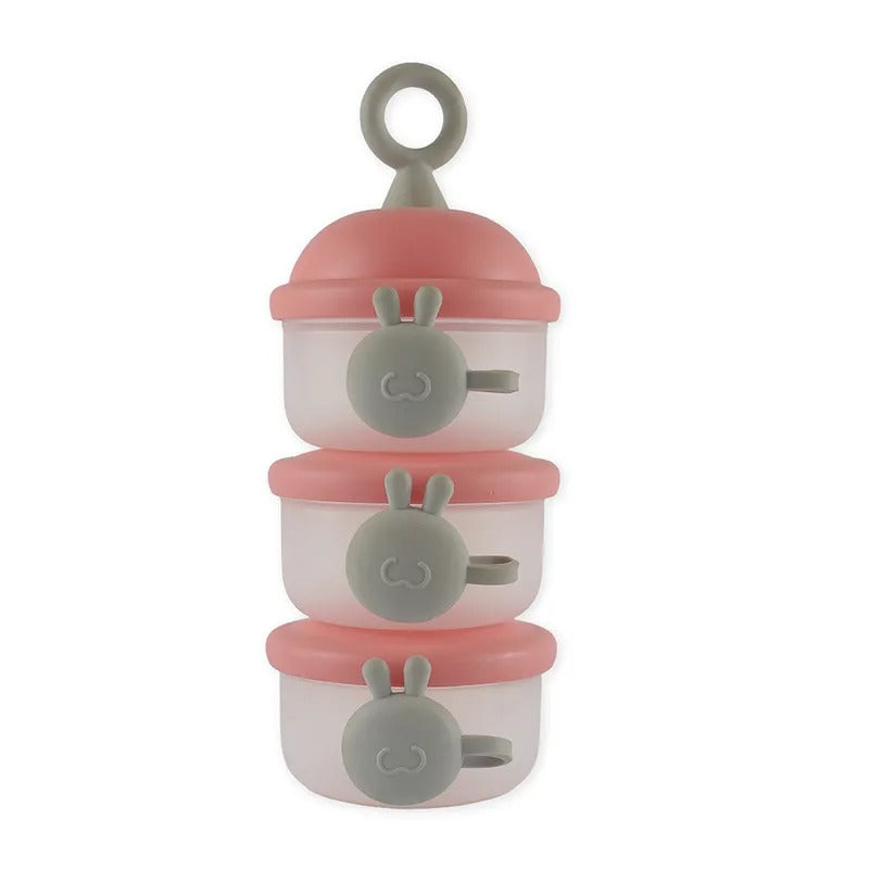 Baby Milk Container 3pcs Peach – additional product view 2 of 2