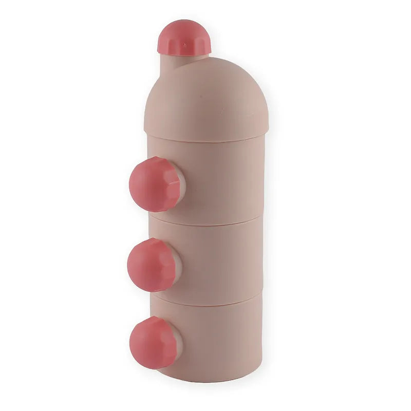 BABY MILK CONTAINER 3PCS PINK