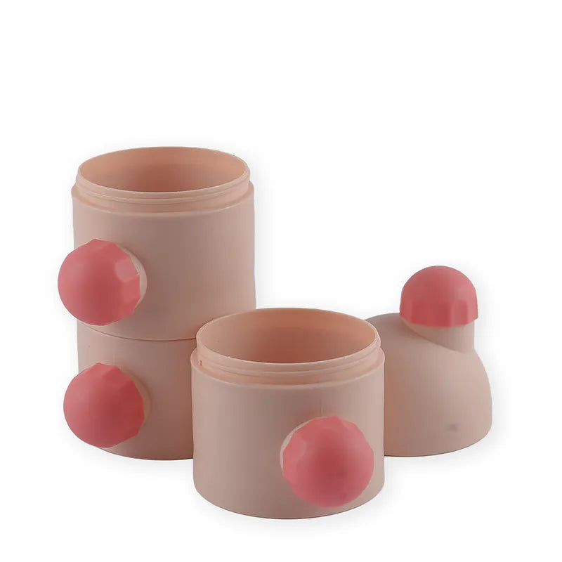 BABY MILK CONTAINER 3PCS PINK - image 2