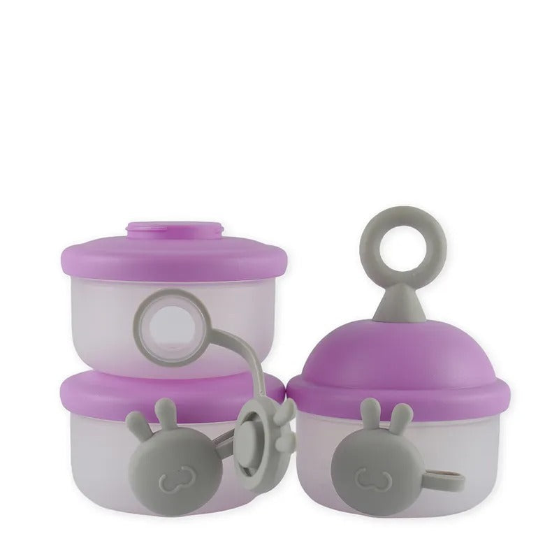 Baby Milk Container 3pcs Purple