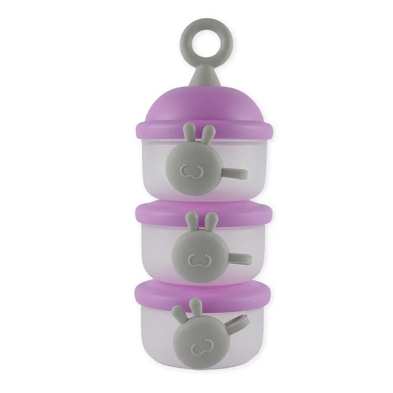 Baby Milk Container 3pcs Purple – additional product view 2 of 2