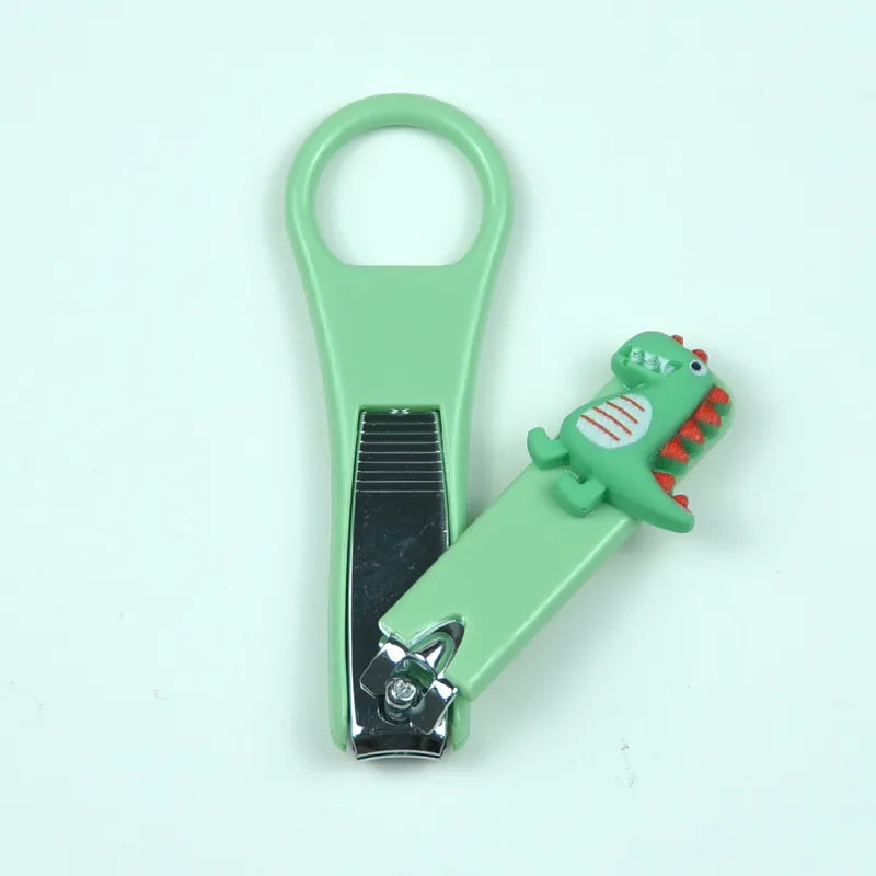 BABY NAIL CLIPPER DINOSAUR GREEN