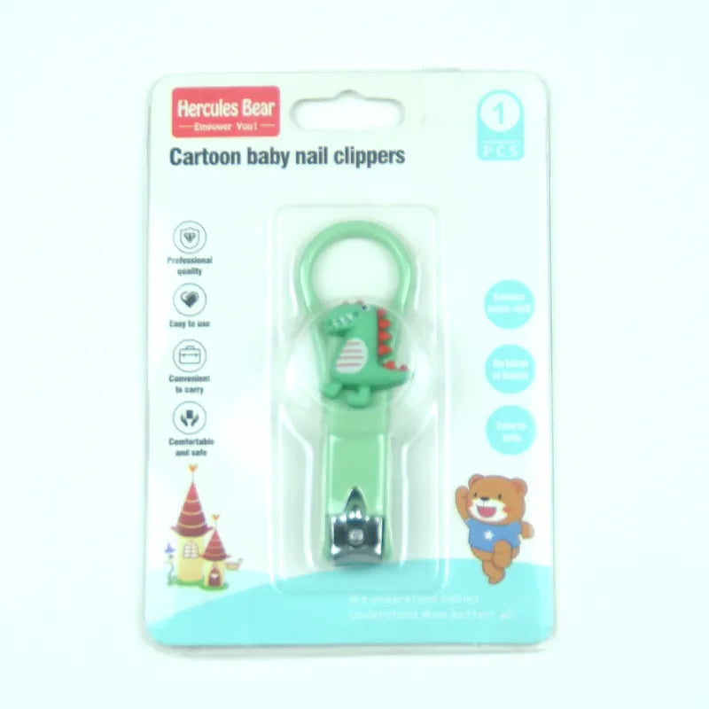 BABY NAIL CLIPPER DINOSAUR GREEN - image 2