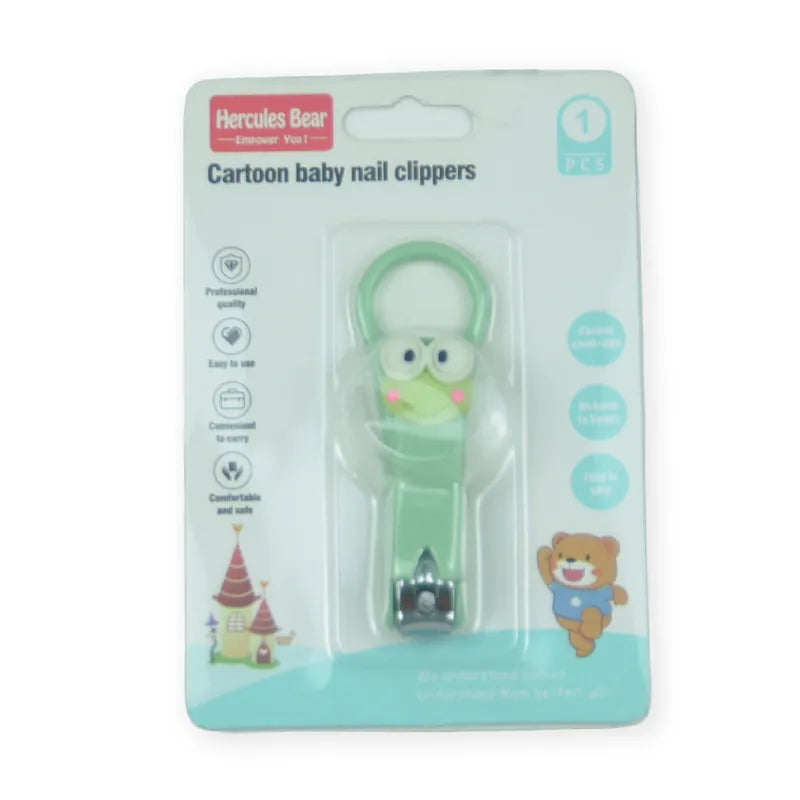 BABY NAIL CLIPPER FROG GREEN - image 2