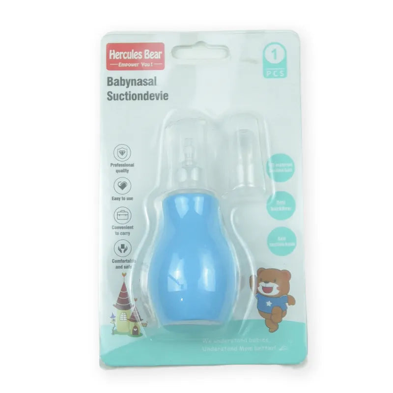 BABY NOSE CLEANER SILICON BLUE