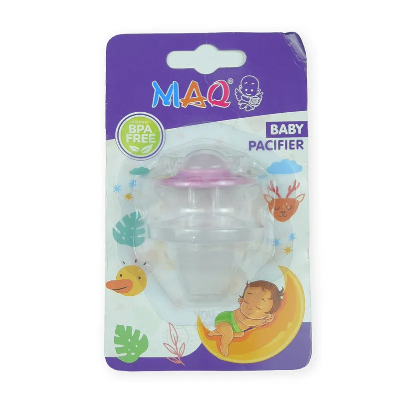 BABY PACIFIER SILICONE PINK