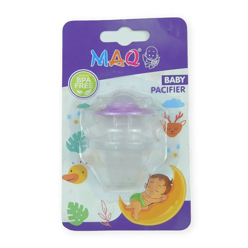 BABY PACIFIER SILICONE PURPLE