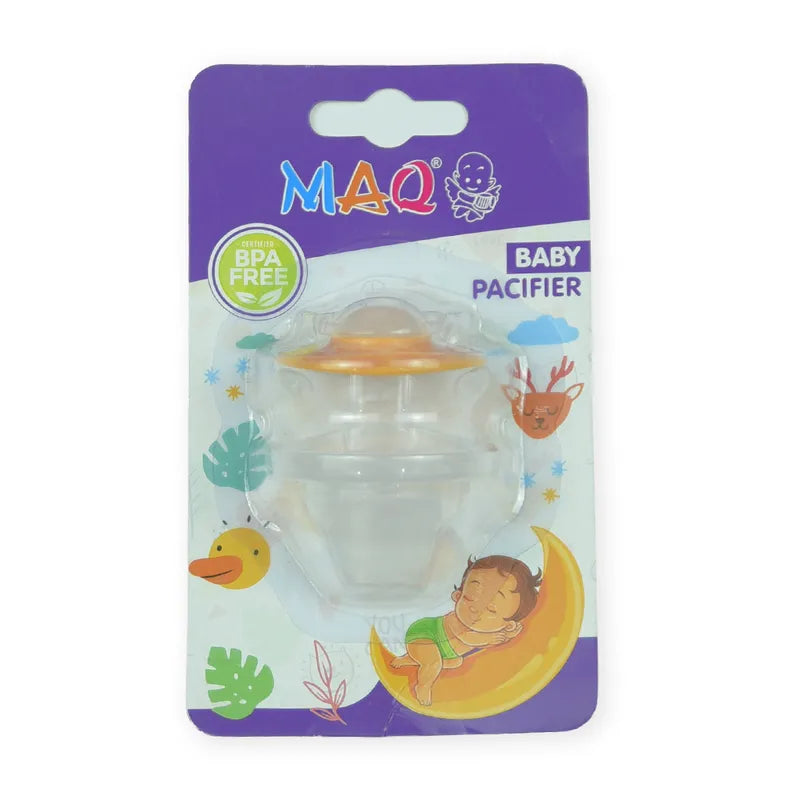 BABY PACIFIER SILICONE YELLOW - image 2