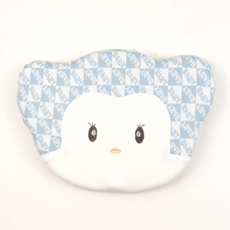 BABY PILLOW CUTE BABY FACE BOX BLUE