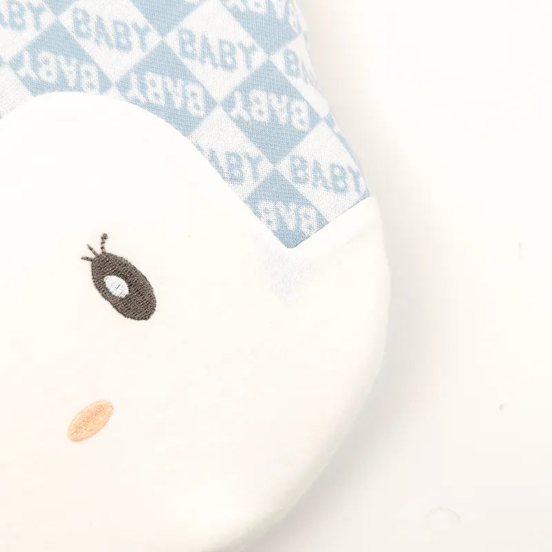 BABY PILLOW CUTE BABY FACE BOX BLUE - image 3