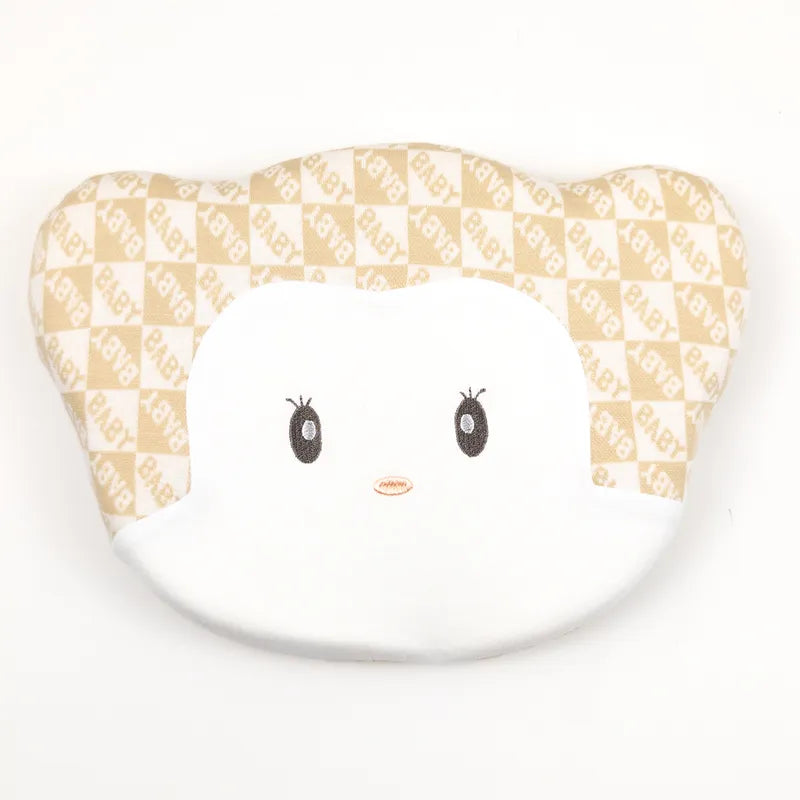 BABY PILLOW CUTE BABY FACE BOX BROWN