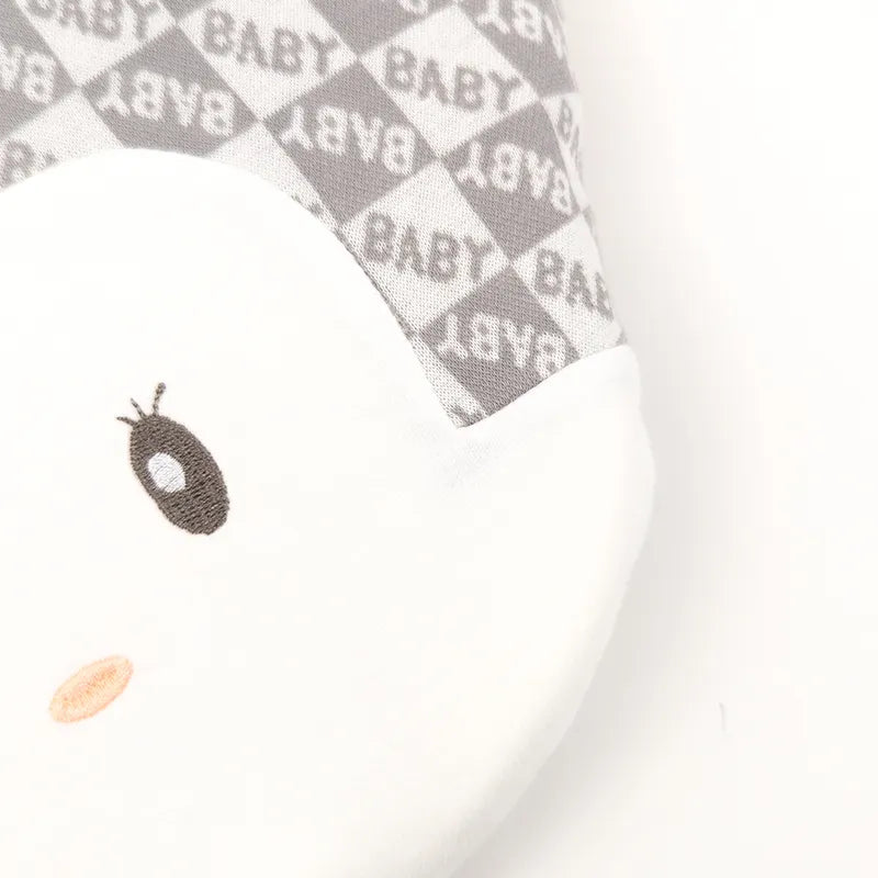 BABY PILLOW CUTE BABY FACE BOX GREY - image 3