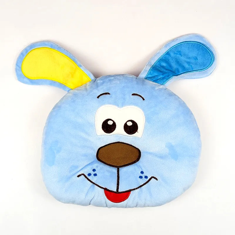 BABY PILLOW CUTE PUPPY BLUE