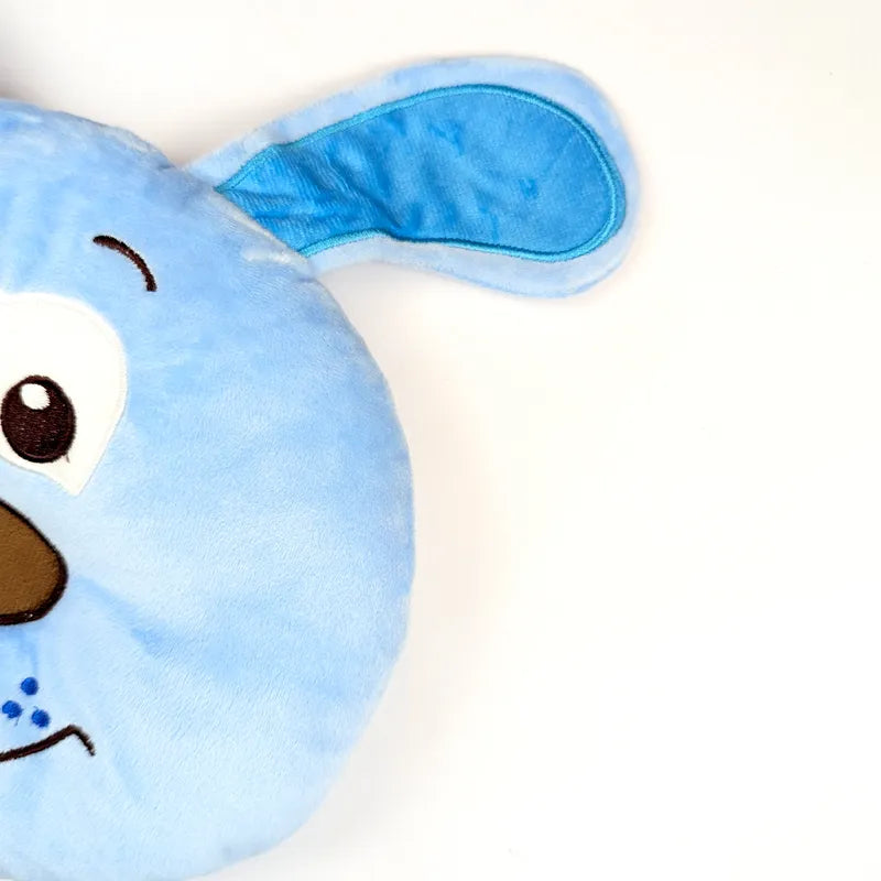 BABY PILLOW CUTE PUPPY BLUE - image 2