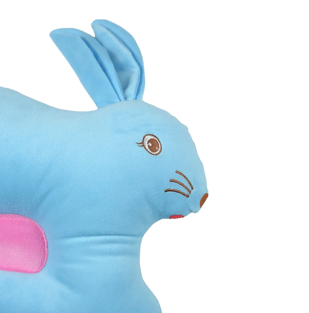 BABY PILLOW RABBIT BLUE - image 2