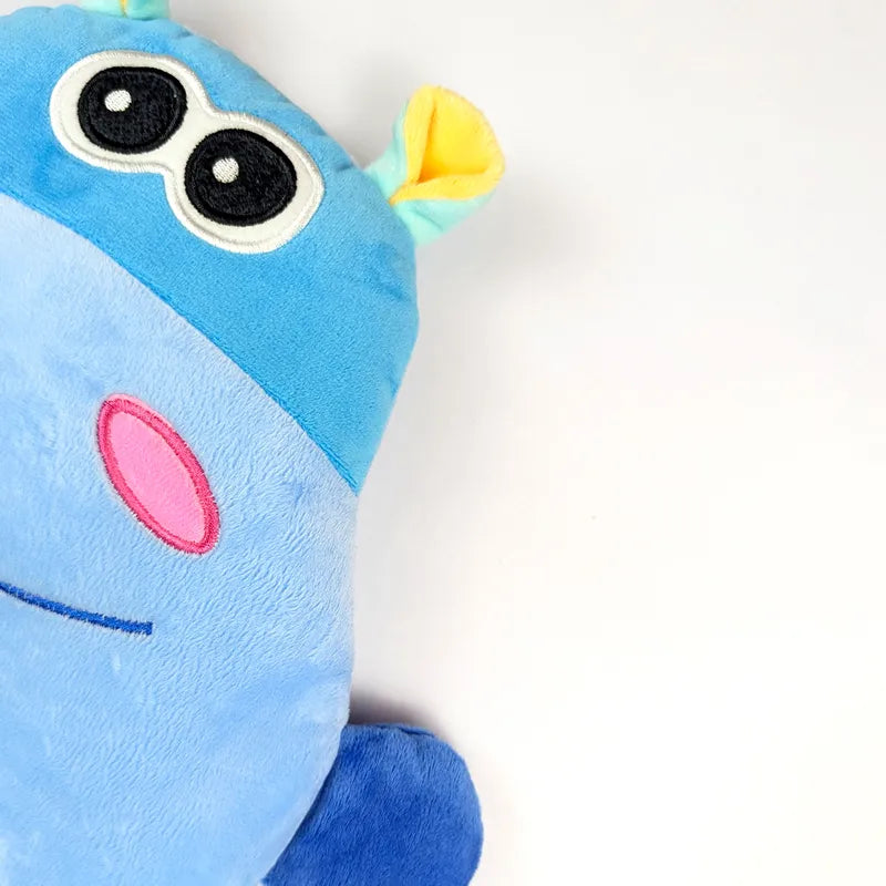BABY PILLOW SLEEPY OWL BLUE - image 2