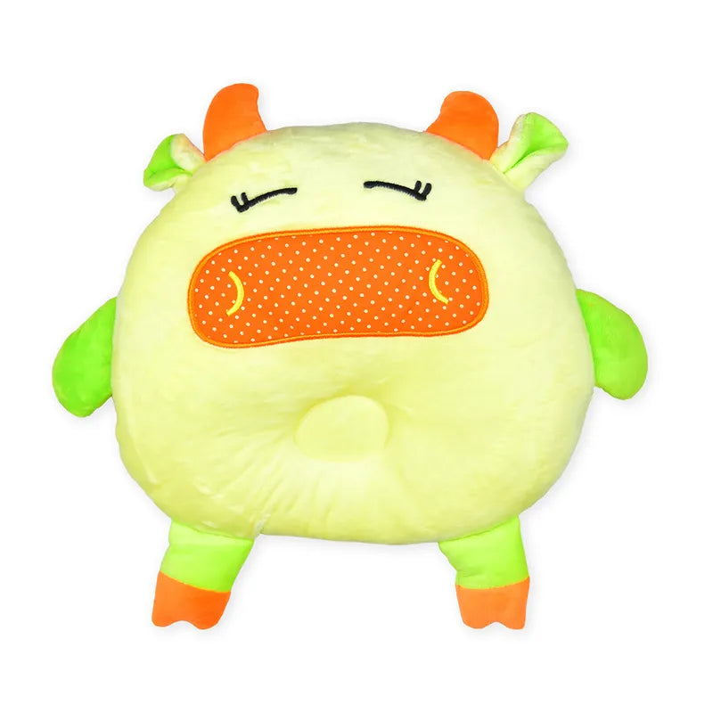BABY PILLOW SLEEPY OWL YELLOW