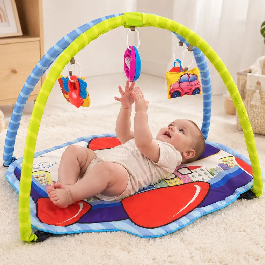 Baby Play Gym Aeroplane Blue
