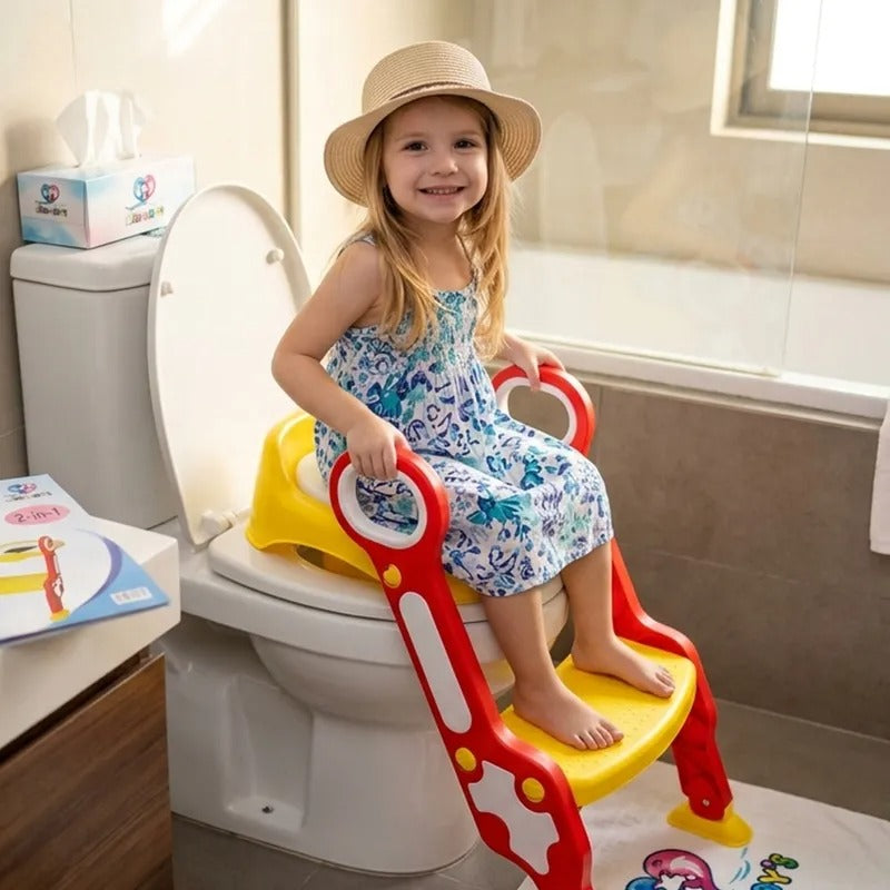 Baby Potty Training Toilet Seat Blue & Purple