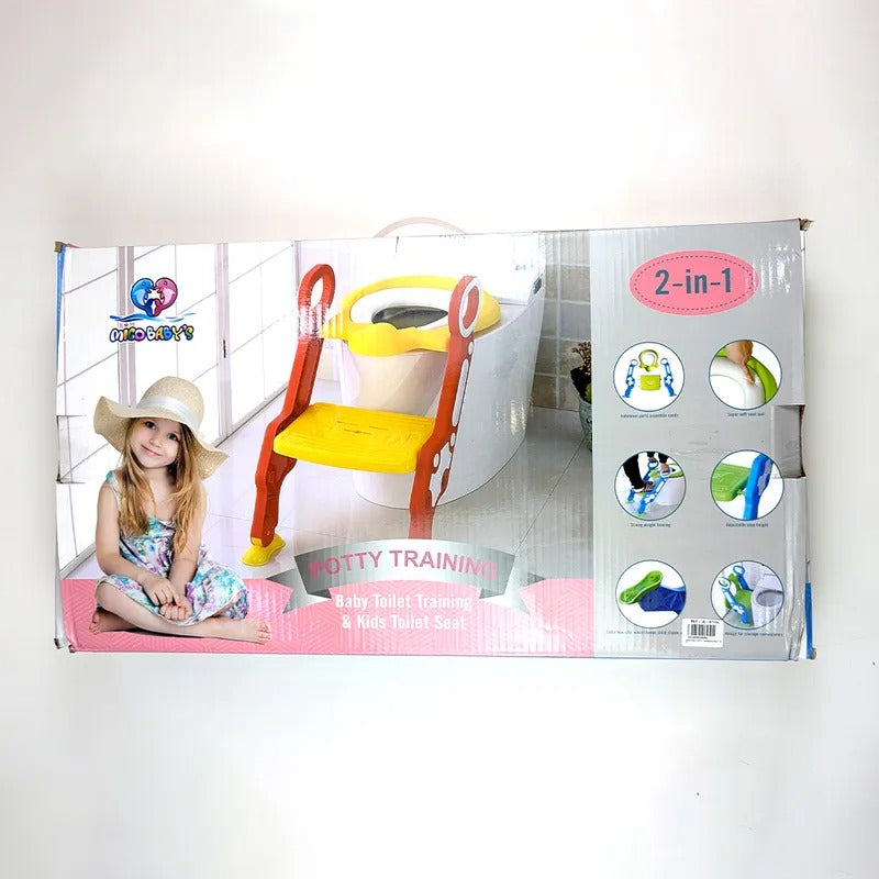 Baby Potty Training Toilet Seat Blue & Purple – additional product view 2 of 2