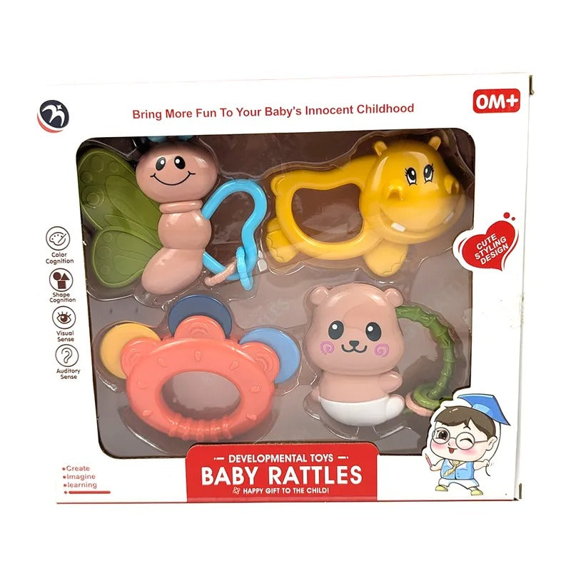 Baby Rattle Box 4pcs