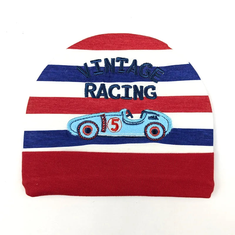 BABY ROUND CAP RACING CAR